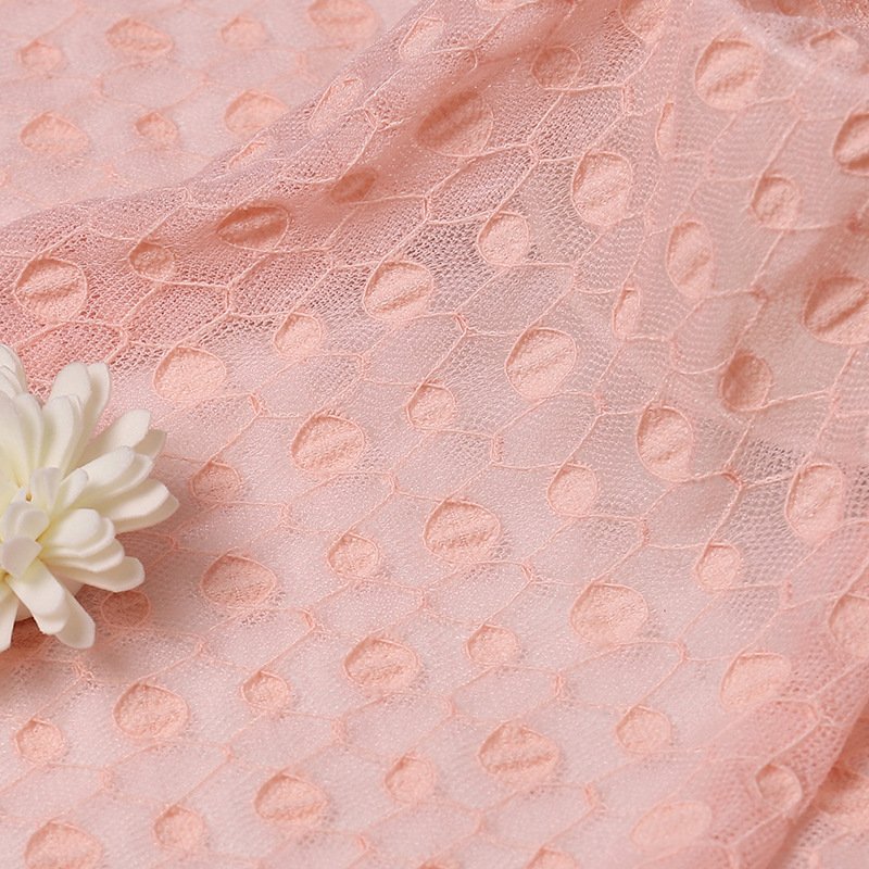 Lace Fabric Cutwork Bridal for Women's Wear Wholesale Supplier 6